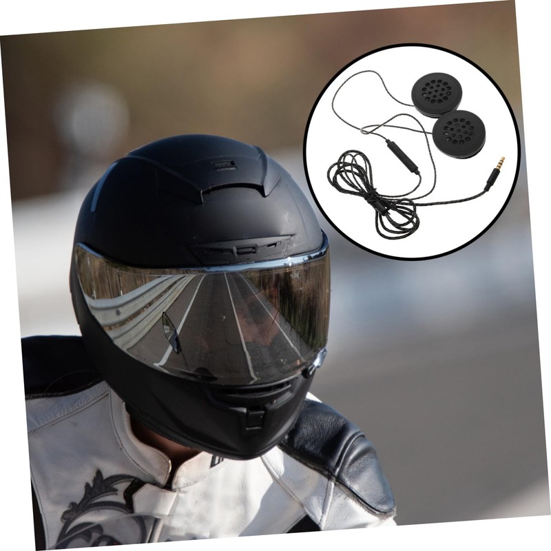 Mipcase High Fidelity Motorcycle Helmet Headset with Ergonomic Design Mic