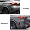 1 Pair Rear Bumper Spoiler Air Vent Cover Left Right