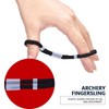 Archery Finger Sling Recurve Bow Fingerling, Adjustable Trainer Clicker Tabs