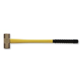 Ampco Safety Tools H-69FG Sledge Hammer, Non-Sparking, Non-Magnetic, Corrosion Resistant, 3 lb, 15" OAL