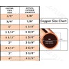 (1-Pk) EZ-FLUID 2" x 1-1/2" Copper DWV Tee-Wye Copper Pipe