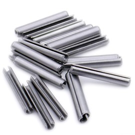 D4 (4mm x 20mm) Slotted Spring Pin (Heavy) - Stainless Steel (A1) (Pack of 20)