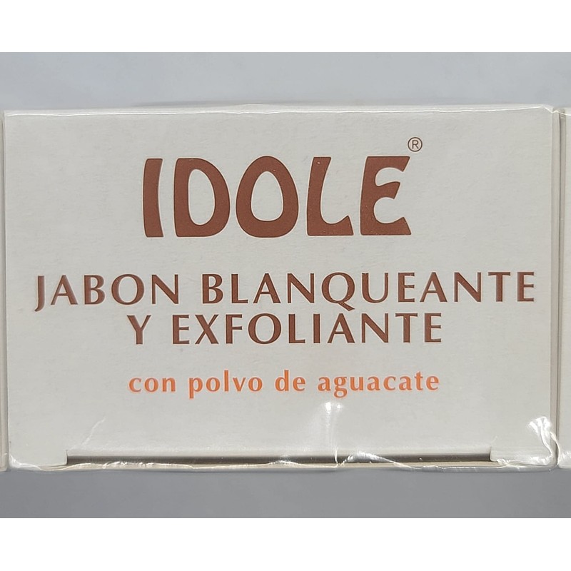 Idole Brightening Exfoliating Soap with Avocado Seed Powder, 3-Pack, Net
