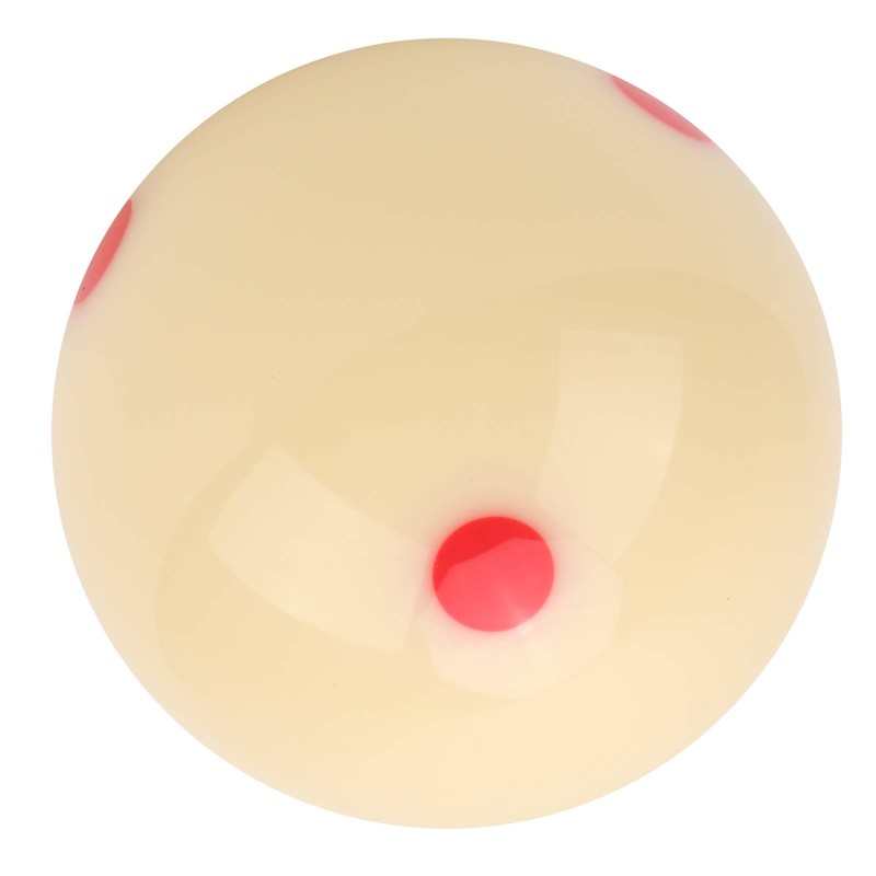 Akozon Billiard Training Ball Cue Ball With Red Dots Uk
