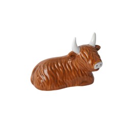 CGB Giftware | Bramble Farm Highland Cow Ring Holder In Gift Box | Jewellery Holder | Ringer Holder | Bramble Farm | GB07504