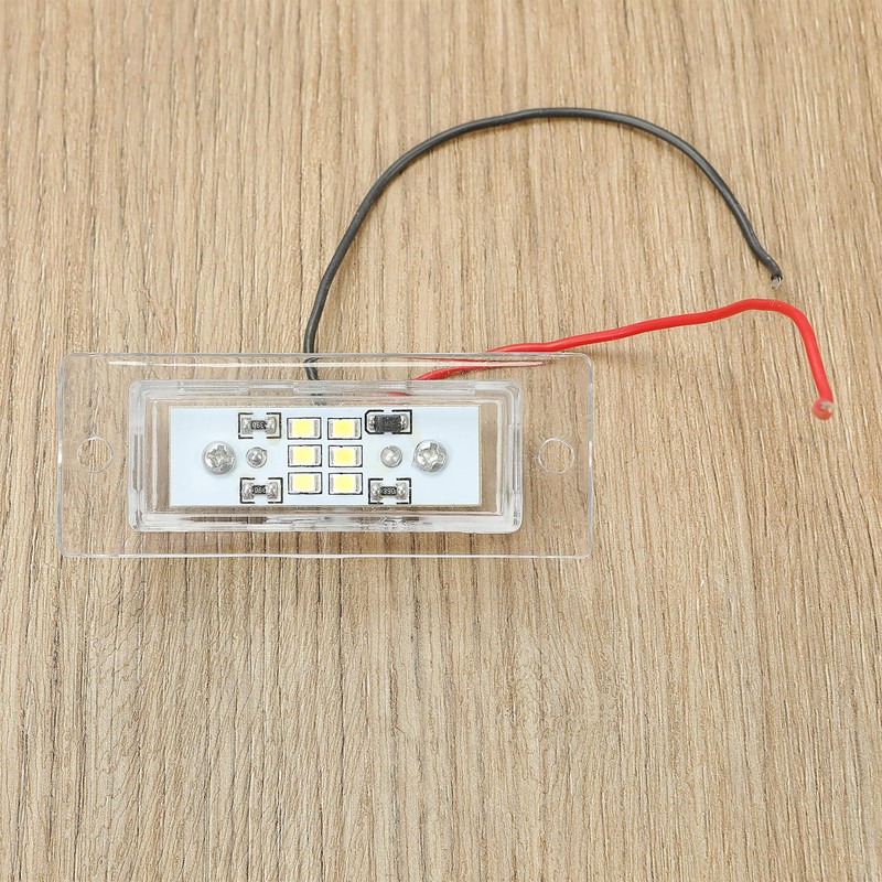 KUAFU Universal License Plate LED Light For Roll Pan Bumper