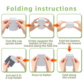 Collapsible Silicone Folding Cup for Camping & Travel – Portable, Leak-Proof, Compact Drinking Cup for Coffee, Water, Hiking – Lightweight & Space-Saving Design