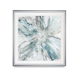 Renditions Gallery 404681616SF Soft Blossom Burst -Framed Giclee Print 16X16 Multi-Color