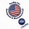 TecNiq, Inc T40-RR0A TecNiq, Inc RED STT 4" Round Truck