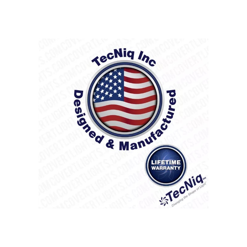 TecNiq, Inc T40-RR0A TecNiq, Inc RED STT 4" Round Truck