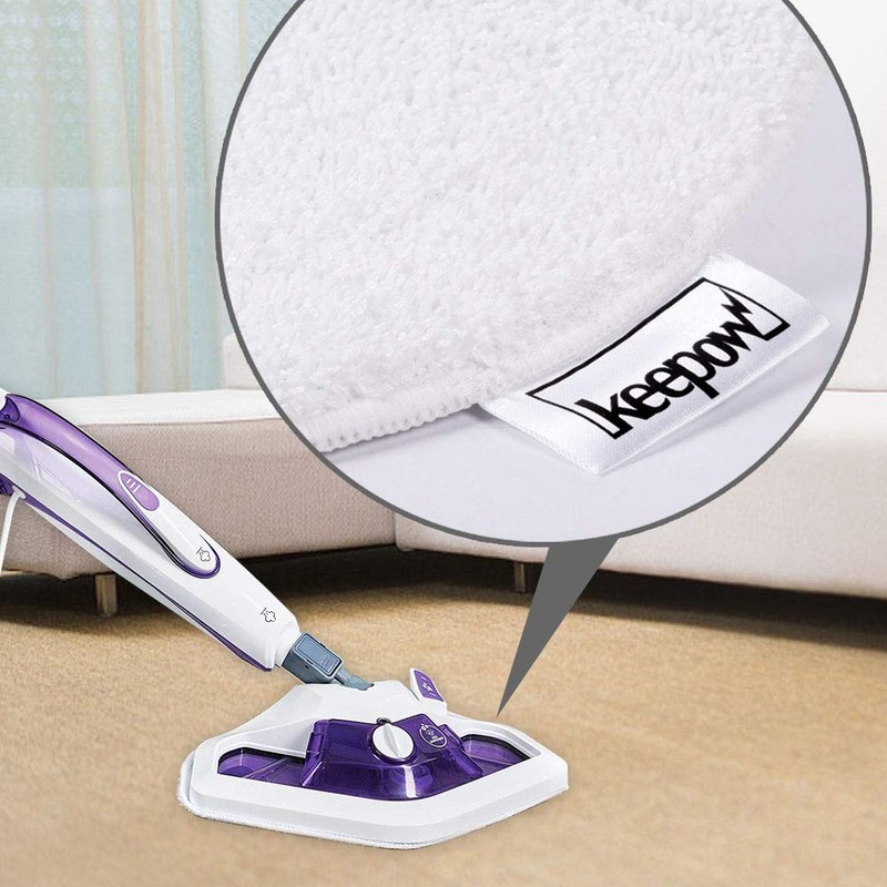 Keepow, 5 x Washable Wipes for Vaporetto PAEU0332 White