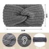 YOFASEN Pack of 3 Women's Winter Knitted Headband Girls Women