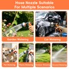 Garden Hose Nozzle Sprayer Heavy Duty Metal Spray Nozzles 8