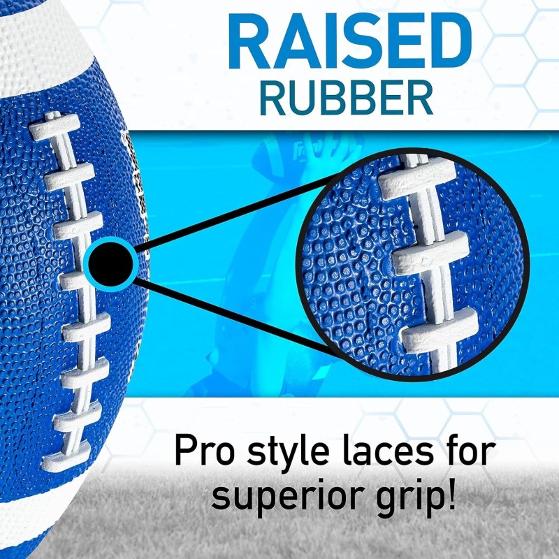 Unbranded NEW Sports Kids Junior size Rubber Football - Grip-Rite
