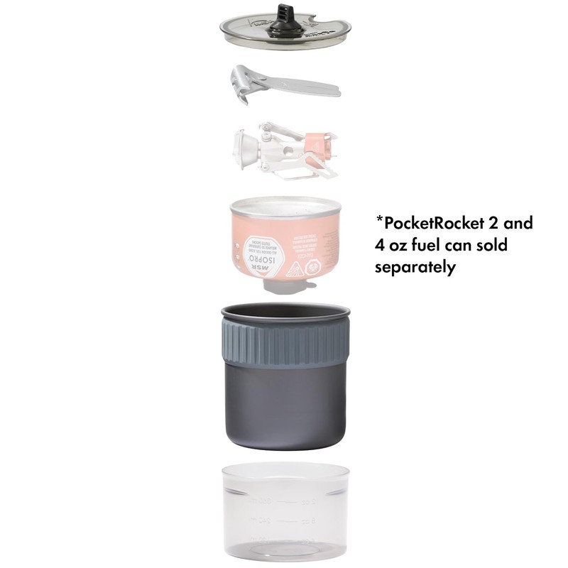 MSR Trail Mini Solo Camping Cook Set