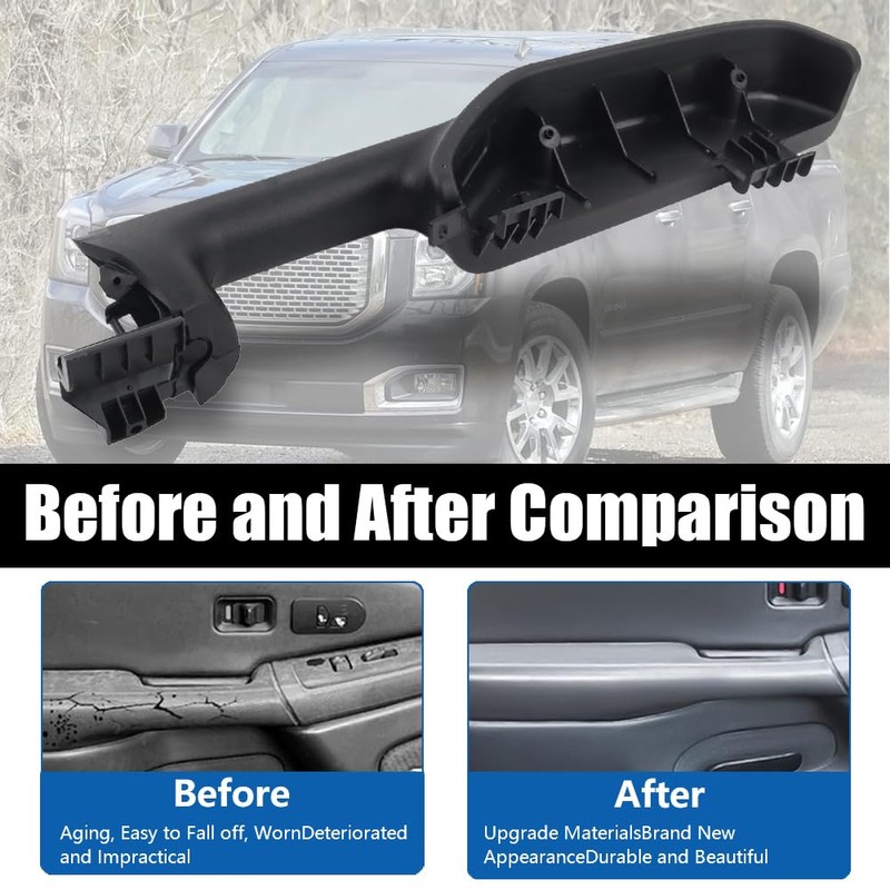 LONGKEES Front Door Armrest Handle FIT 1999–2006 Suburban, Tahoe, Yukon,
