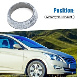 A ABSOPRO Header Manifold Downpipe Exhaust Donut 48mm Graphite