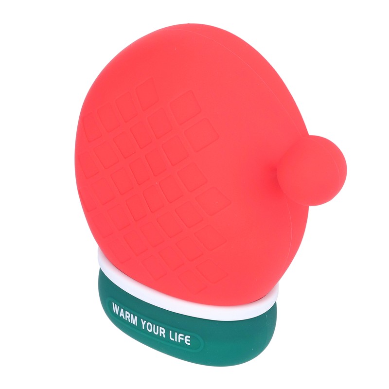 Silicone Hand Warmer Water Leakage Resistance Scaldproof Christmas Hat Gloves