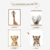 Set of 6 Baby Safari Nursery Wall Decor - Picture