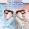 Double Cooling Blanket for Hot Sleepers Queen Size, Arc-Chill Q-Max>0.5