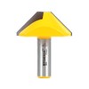 YONICO V Groove Flat Bottom Router Bit 2-Inch Diameter 45
