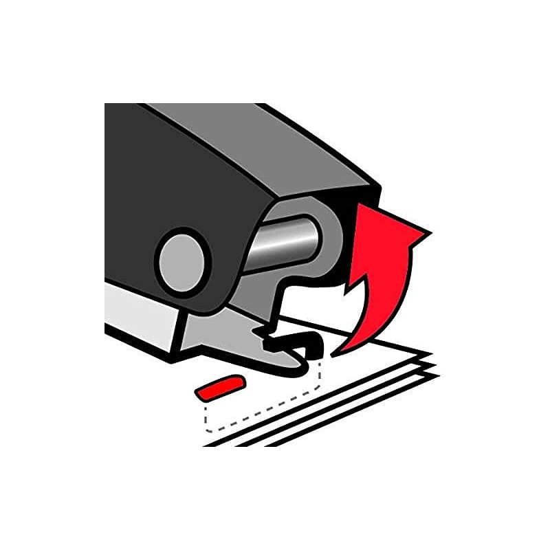 Maped M352411 Essentials Mini Metal Mini Stapler – 15 Pages,