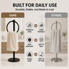 Bathroom Organizer Set - Towel Stand - Toothbrush Holder -