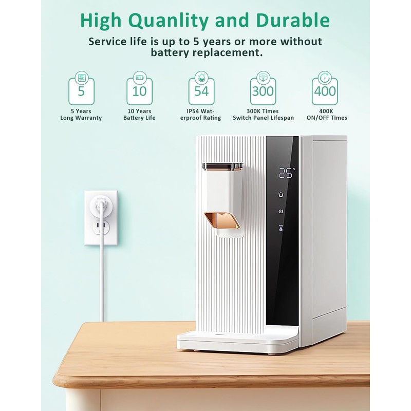 HAPYTHDA Remote Control Plug Adapter, 1 Outlet