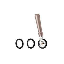 MARCATO Pastawheel Dough Cutter Pink Anodised Aluminium 15 x 3 x 3 cm Precise Cut Elegant Design