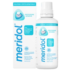 meridol Collutorio Protezione Gengive 400ml I Combatte il sanguinamento e l'infiammazione gengivale* |Protegge dalle recidive*| Effetto antibatterico*| Non macchia I 0% Alcohol