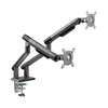 POUT E12 Dual Monitor Arm Mount Stand – Adjustable Full