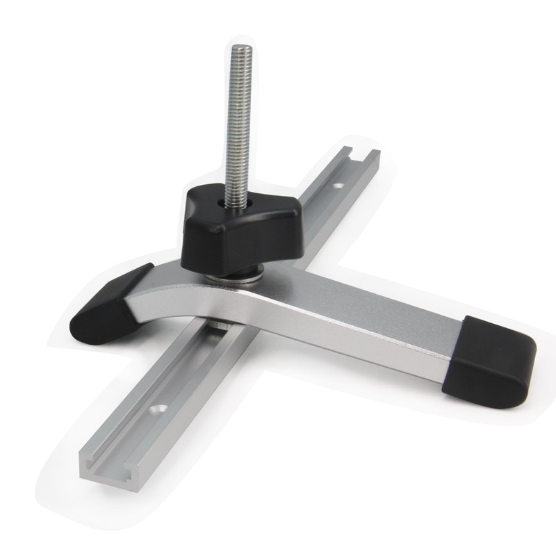 Zeberoxyz 4pcs 300mm/12" Aluminum T-Track Slider with Screws Double Cut