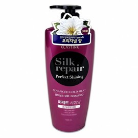 Elastine Silk Repair Gold Shampoo 550ml Hair Care Hair Cleansing Foam Deodorizing Scalp Care Cash on Delivery or Pay upon Order / 엘라스틴 실크리페어 골드 샴푸 550ml 헤어 케어 모발 정 거품 탈취 두피 관리 착불 또는 주문시 결제
