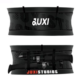 laufgürtel handy,Tianher Multifunktionale Atmungsaktive Verdeckte Gestrickt Hüfttasche Unisex laufgurt Joggen laufgürtel Geeignet für Wanderung Laufen Radfahren Jogging Schwarz(M)