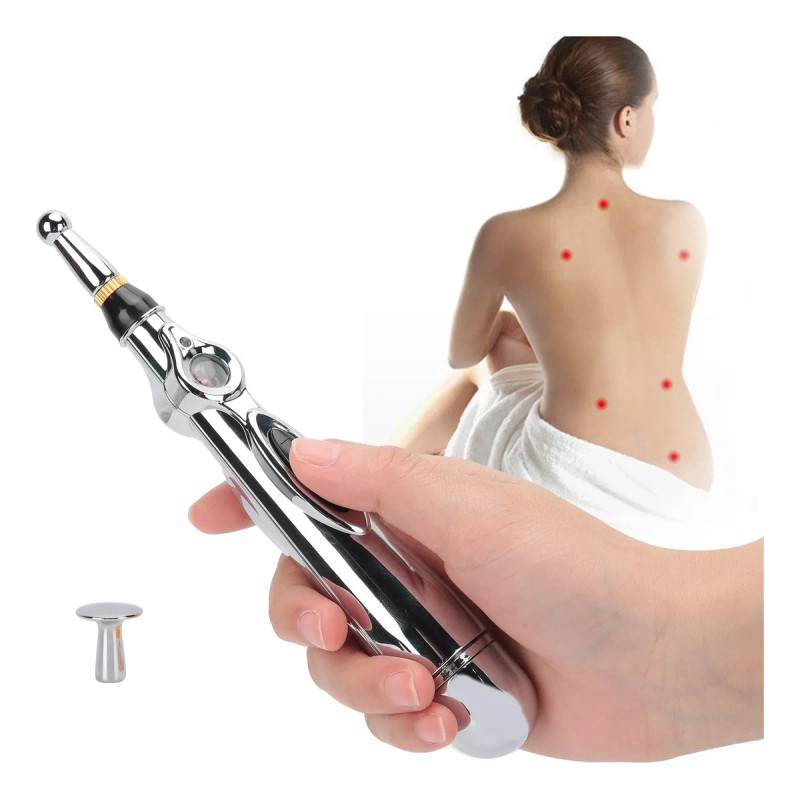 AOC Beauty Pluma Acupuntura Electrónica Masaje Pulso Meridian Energy Color