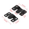 Esforzarse 6 Pairs 12 Piece Picture Frame Bracket Bracket Hardware