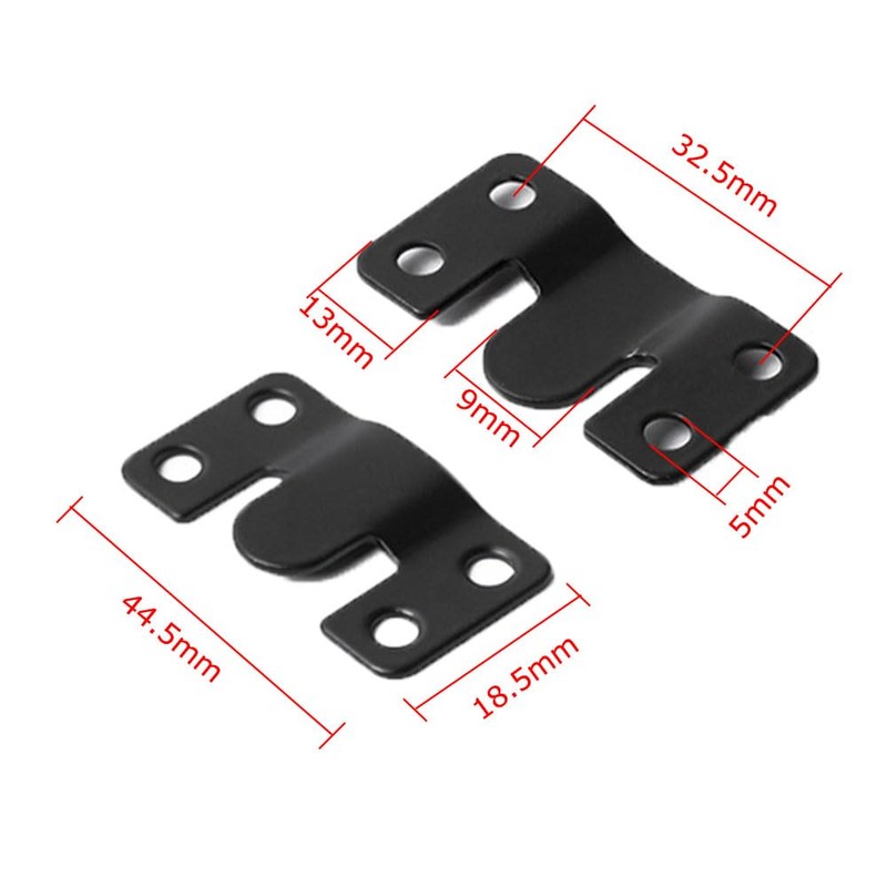 Esforzarse 6 Pairs 12 Piece Picture Frame Bracket Bracket Hardware