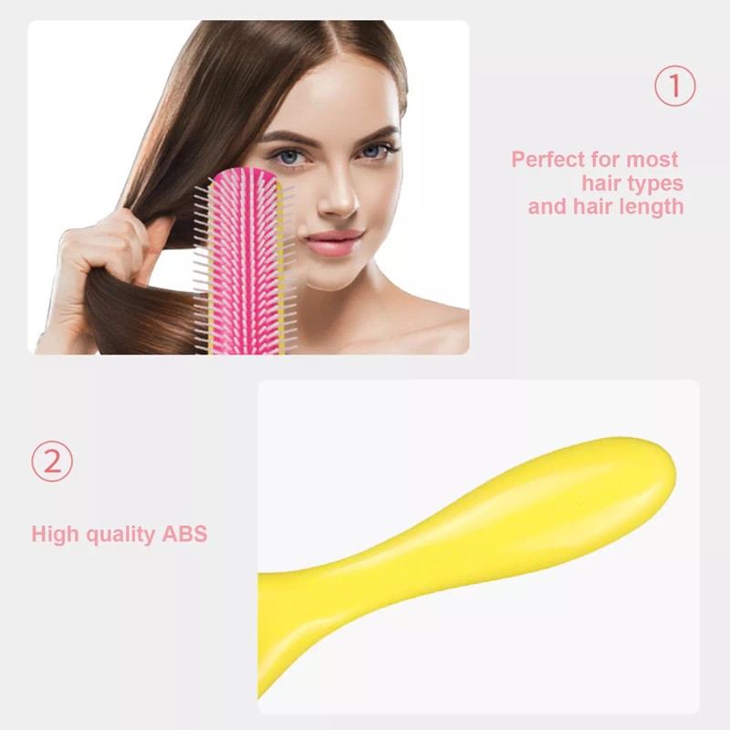 generic Cepillo De Ventilación Desenredante Para Secar Y Peinar El
