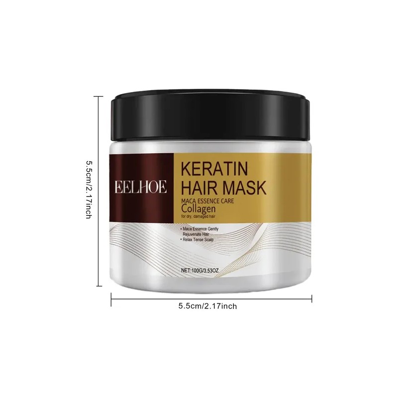 Mascarilla De Cabello Eelhoe Maca Power Colágeno Original