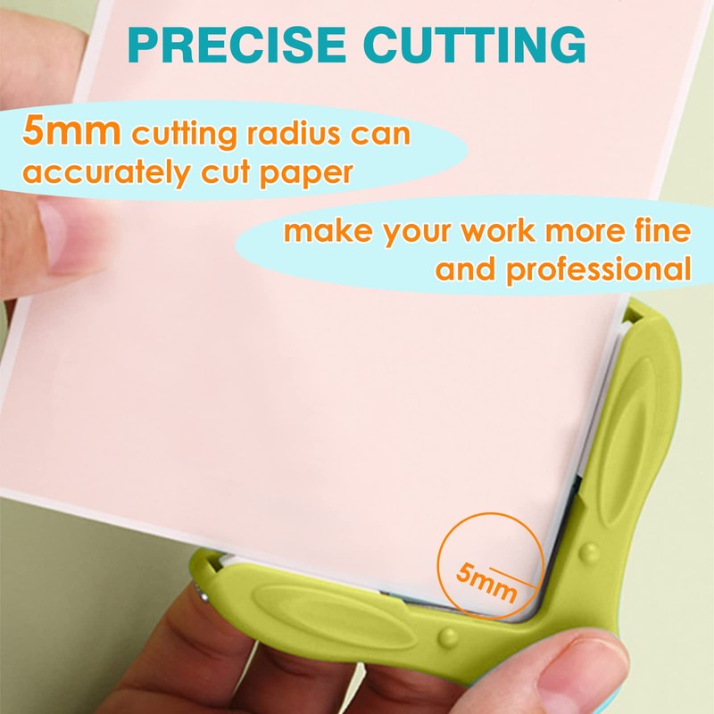 5mm Corner Rounder Punch - Rounded Edge Corner Puncher for