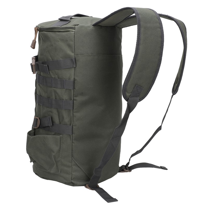 Fishing Tackle Backpack Large Capacity Portable Cylindrical Fishing Rod Bag