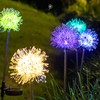 Solar Garden Light Outdoor Dandelion Garden Balcony Decoration Layout Inserted