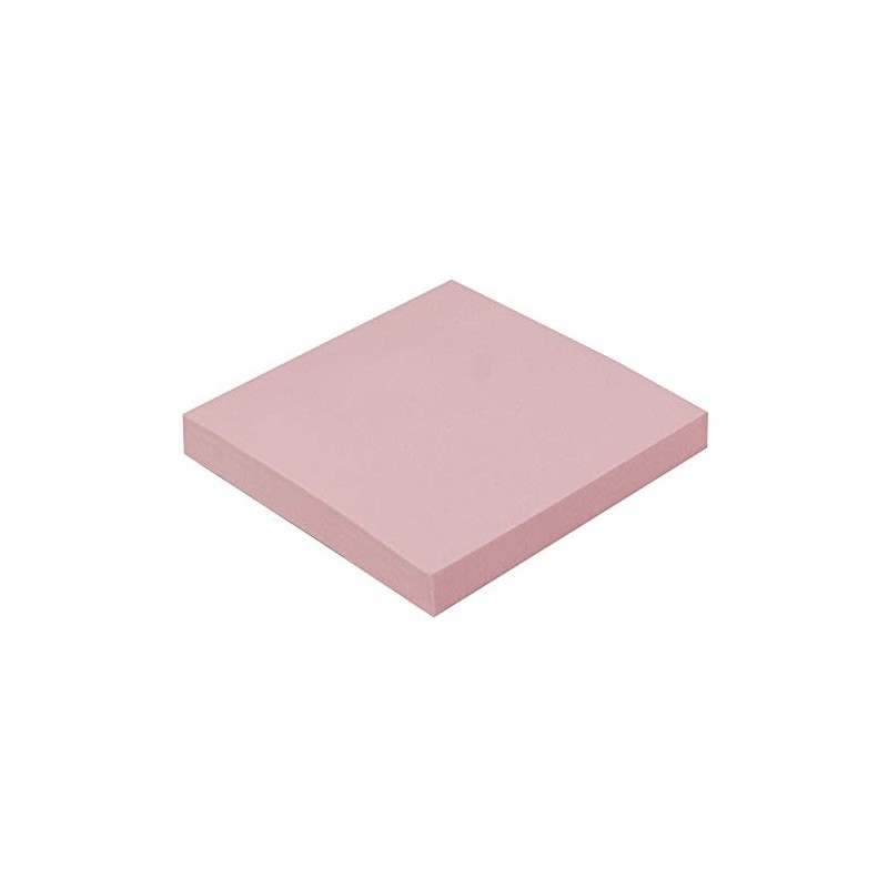 Waytex 100 Sheets 75x75mm Reusable Notepad Pink