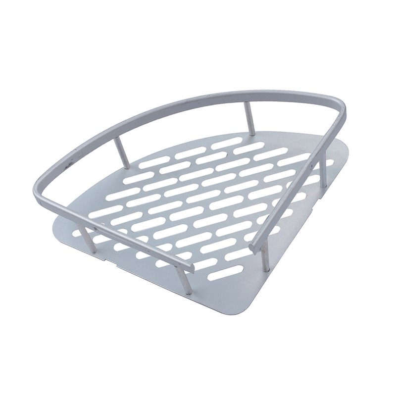 Triangular Shower Caddy Shelf Bathroom Wall Corner Rack Storage Organizer