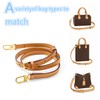 RYYXZXL Vachetta Leather Replacement Adjustable Shoulder Strap for L V