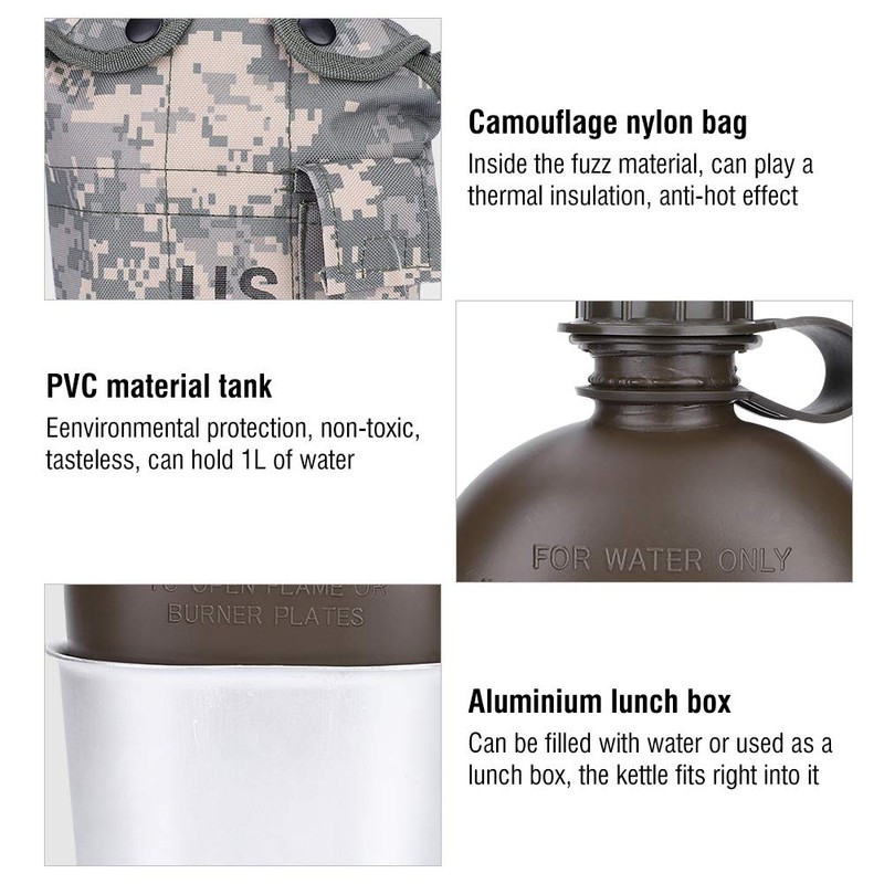 Cantina de Estilo , Botella de Agua de Aluminio con