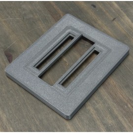 3d_motorworks LAND ROVER RANGE ROVER CLASSIC 1986-1994 GEAR LEVER SWITCH CONSOLE PANEL GRAY