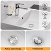 Pop-up Sink Drain Stopper with Lift Rod - Universal Bathroom
