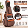 Acoustic Guitar Gig Bag for Travel – Padded Water-Resistant Carry