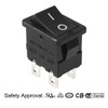 uxcell AC 12A/125V 10A/250V DPST On Off Button 4P 2